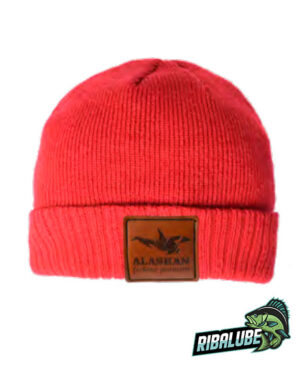 Шапка Alaskan Hat Beanie красная L, 52-54 (AWC037R)