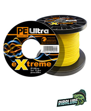 Плетеный шнур PE ULTRA EXTREME (бобина) (250,00-м, 1,00-мм, Yellow)