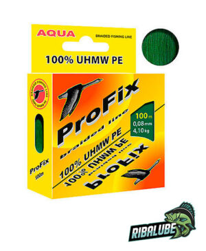 Плетеный шнур ProFix 100m (Dark-Green, 0,08-мм)