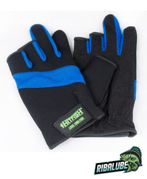 Перчатки HITFISH Glove-03 (цв. Синий; размер: L)