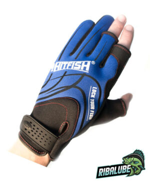Перчатки HITFISH Glove-05 (цв. Синий; размер: XL)