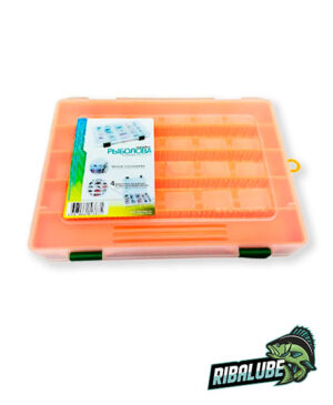 Коробка рыбака fisherbox 250sh orange (25x19x02) slim