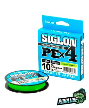 Шнур Sunlline SIGLON PE X4 (light green) 150 m #0.2, (3 lb, 1,6kg)