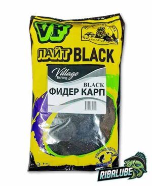 Рыболовная прикормка "Лайт BLACK Фидер карп кукуруза" 0,9 кг