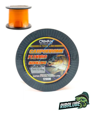 Леска Caiman Carpodrome Fluoro orange 1200м 0,300 мм 205410
