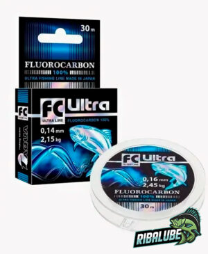 Леска FC Ultra Fluorocarbon 100% 30m (0,18-мм, CLEAR)