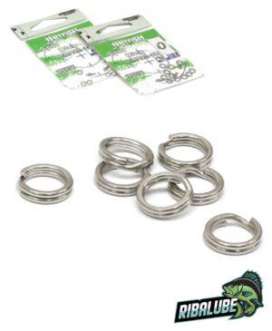 Заводные кольца HITFISH Econom Series Split Ring 62108-4 (15 kg) 9 pcs