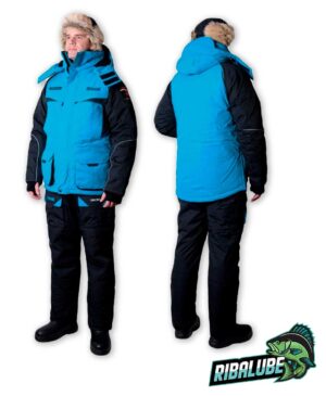Костюм зимний Alaskan New Polar M  синий/черный  XL (куртка+полукомбинезон)