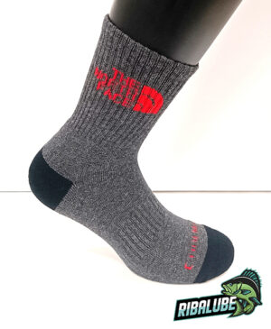 Термоноски Trekking Socks (51% cotton,32% coolmax,17%spandex),цв.серый-тем.серый,р-р 41-43(1пара/уп)
